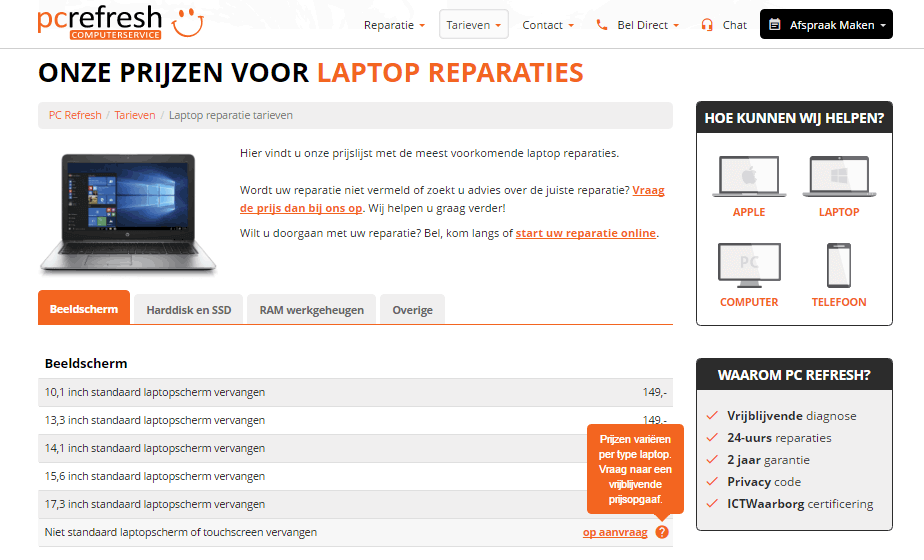 CRM tool - WordPress 010 | full stack development, Rotterdam